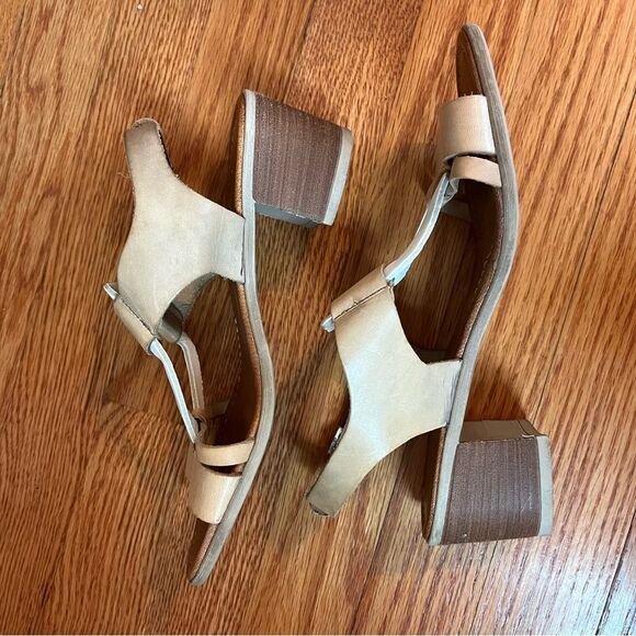 Sheridan Mia Italian Leather Block Heel Summer Sandals - Picture 9 of 13